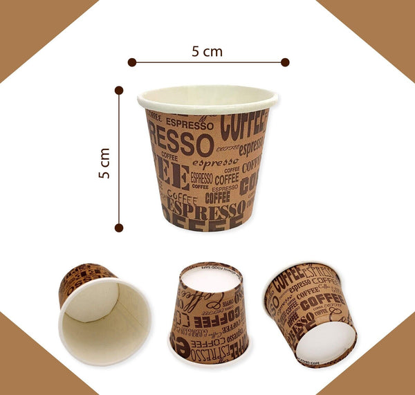 1000 pz BICCHIERE DI CARTA PER CAFFè TEAM BIO 75 ML CAFFè BICCHIERINI –  birindiShop