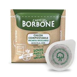 150 CIALDE CAFFE BORBONE MISCELA DEK ESE 44 MM