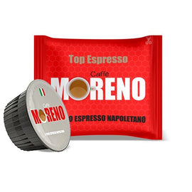 50 CAPSULE CAFFE MORENO MISCELA TOP ESPRESSO COMPATIBILI DOLCE GUSTO